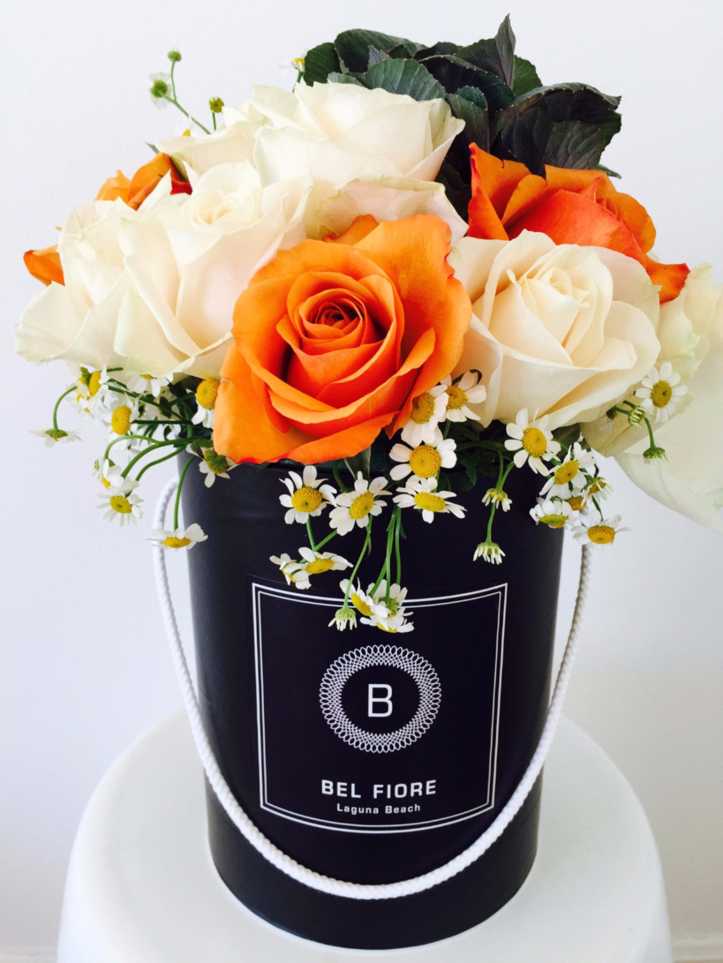 Black Round box (Local Delivery only-Orange County, CA)